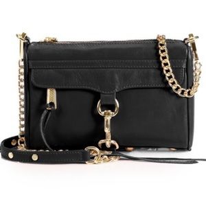Black Rebecca Minkoff Mini MAC Crossbody